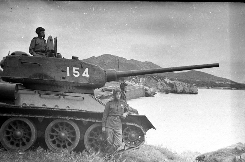 photo wwII T-3485 panzer