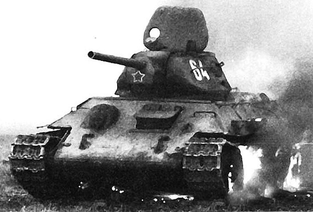 Т-34/76 № 64 звезда фото ВОВ СССР