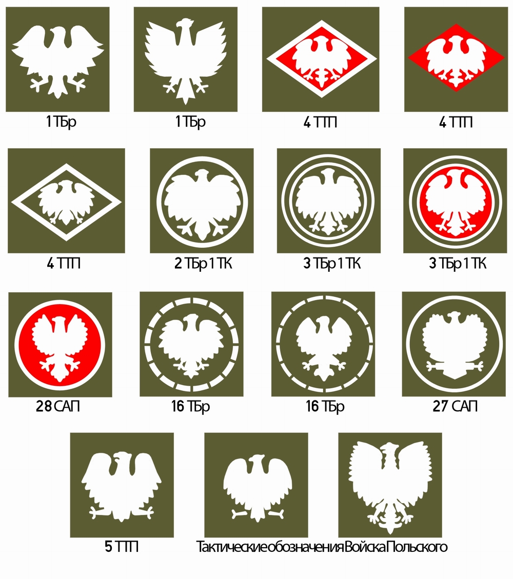 polski Orzel tanks emblem