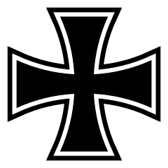 Украинский железный крест айзенеркройц Eisenerkreuz