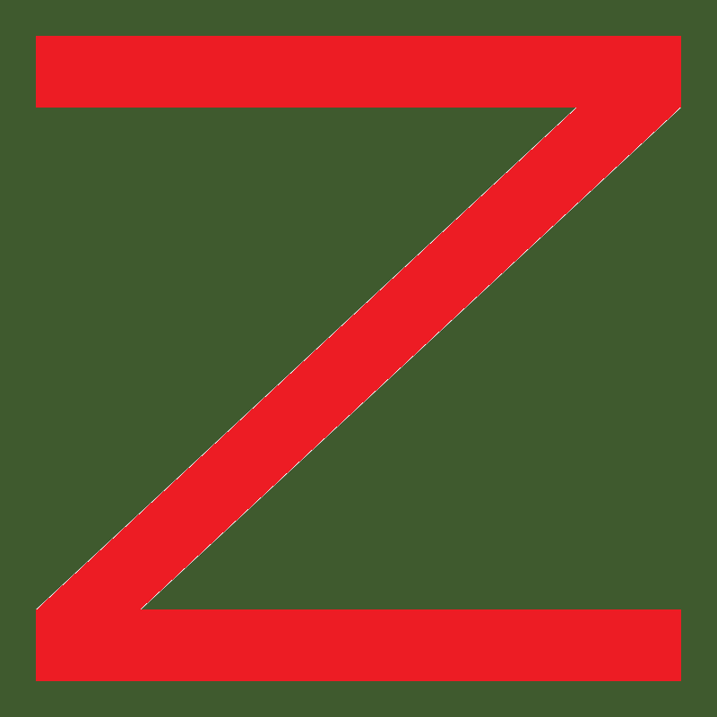 красный Z
