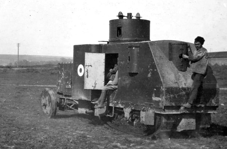 Буллок-Ломбард Формирование бронеавтомобильного дивизиона по приказу Деникина, г.Таганрог. 1918-19