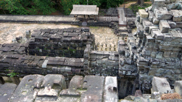 photo Angkor Baphuon. The first, second and third levels are surrounded by galleries