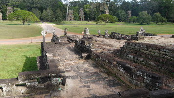 foto photo фото Angkor Thom Callejon de los Leones, Camboya