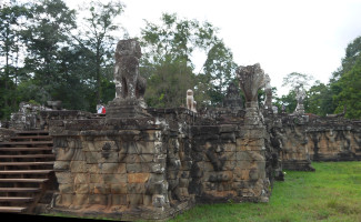 foto photo фото Angkor Thom Terrace of the Lions