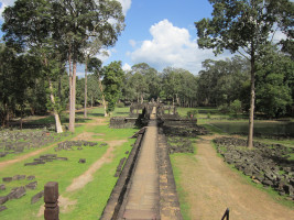 foto Angkor Khmer temple ruins