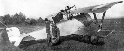 Imperial Russian Nieuport 11 fighter - Chidi naat'a'i dilwo'i.