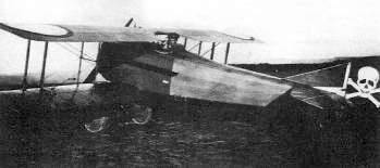SPAD.VII with the scull and bones - 19KAO